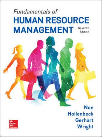 Test Bank for Fundamentals of Human Resource Management, 7th Edition, Raymond Noe, John Hollenbeck, Barry Gerhart Patrick Wright