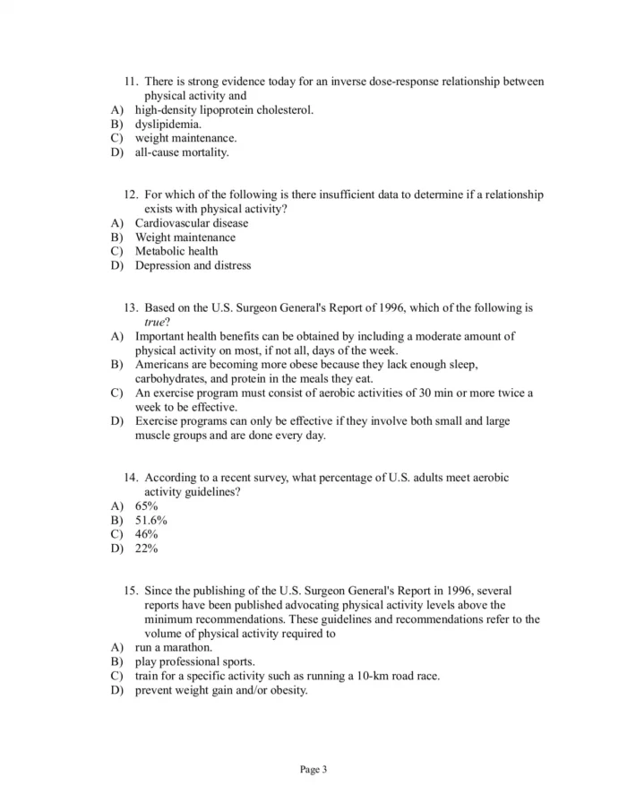 ACSMs Guidelines for Exercise Testing and Prescription Tenth Edition ACSM Test Bank Page3.webp 3