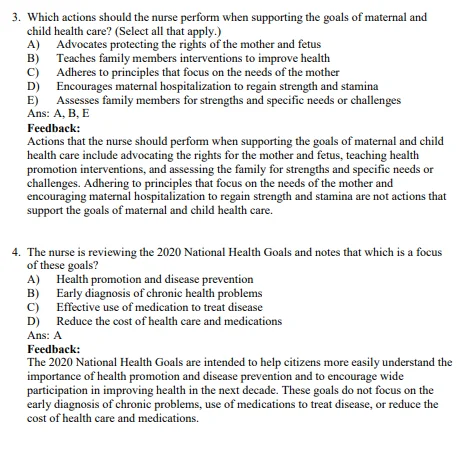 Maternal and Child Health Nursing 9th Edition by Silbert Flagg Test Bank 1 1