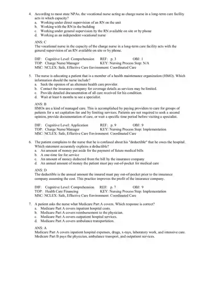 Medical Surgical Nursing Concepts Practice 5th Edition by Stromberg Test Bank Page2