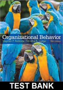 Organizational Behavior 16th Edition