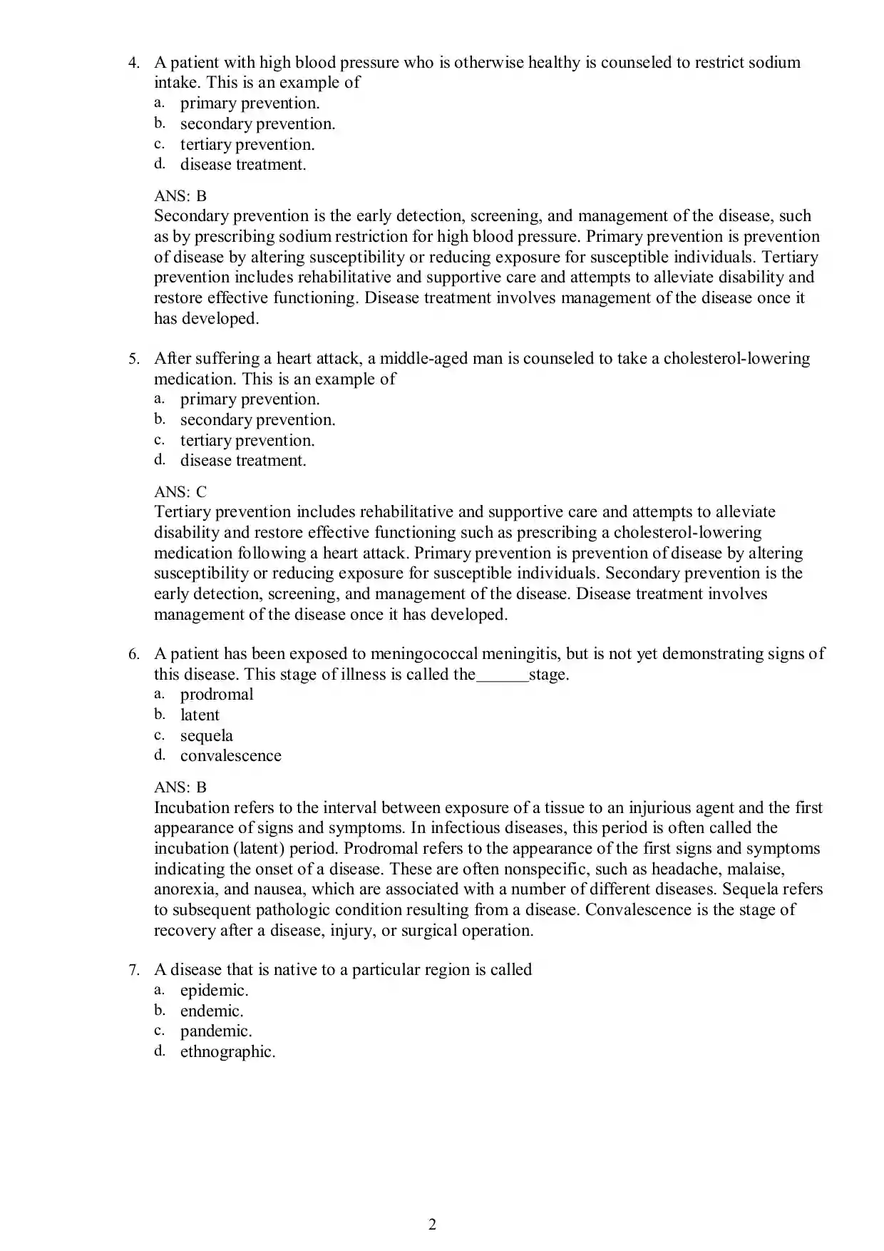 Pathophysiology 7th Edition Jacquelyn L. Banasik Test Bank Pathophysiology 7th Edition Jacquelyn L. Banasik Test Bank