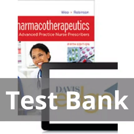 Pharmacotherapeutics For Advanced Practice Nurse Prescribers 5th Edition Test Bank