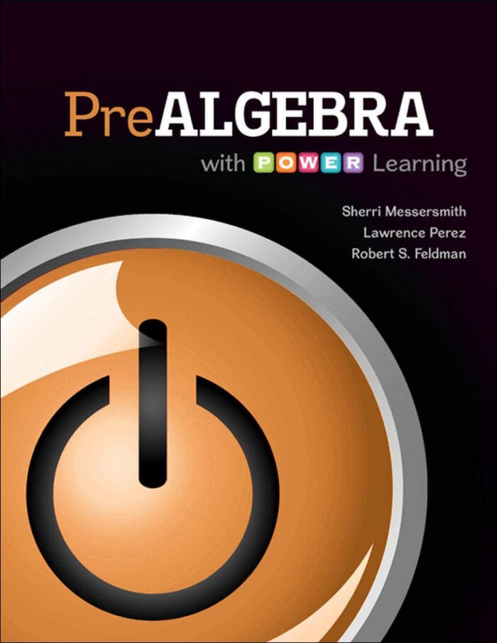 Prealgebra with P.O.W.E.R. Learning 1st Edition by Messersmith Test Bank
