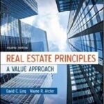 Real Estate Principles A Value Approach 4th Edition Ling