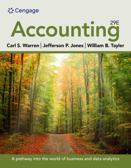 Test Bank For Accounting 29th Edition by Carl Warren