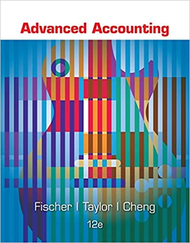 Test Bank For Advanced Accounting 12 edition Paul M Fischer William J Taylor Rita H Cheng