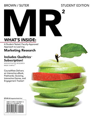 Test Bank For MR2 2nd Edition by Tom J. Brown 1 1