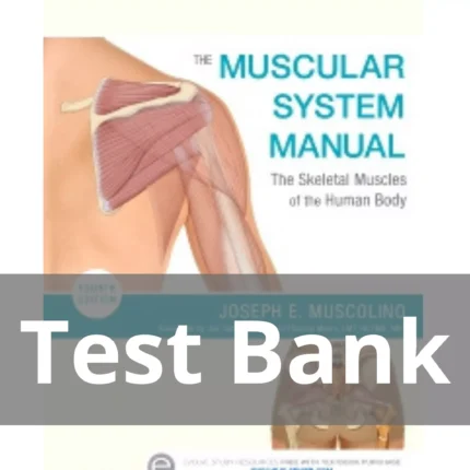 The Muscular System Manual 4th Edition Test Bank