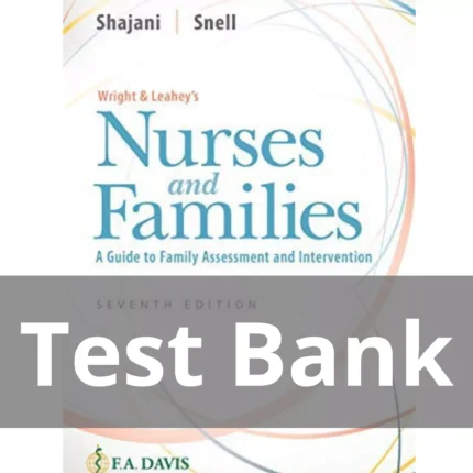 Wright and Leaheys Nurses And Families 7th Edition Test Bank